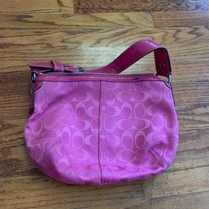 Coach pink bag